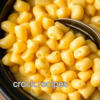Slow Cooker Mac &amp Cheese: Creamy Velveeta Joy
