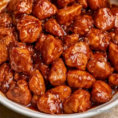 Slow Cooker Mongolian Chicken Thighs Recipe Card