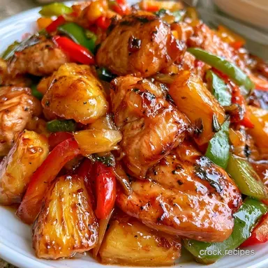 Slow Cooker Sweet Sour Chicken: Tender