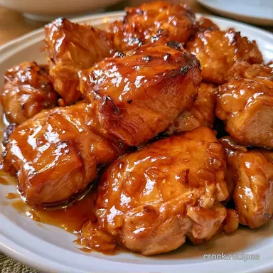Slow Cooker Teriyaki Chicken Thighs: 4h Recipe Card