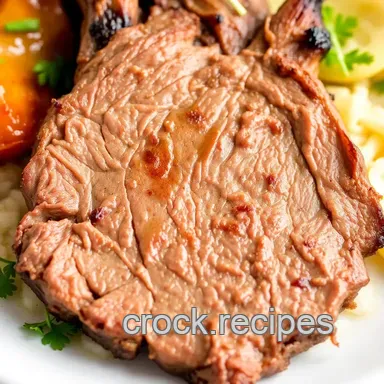Slow Cooker Tri-Tip Roast: Tender & Tasty Recipe Card