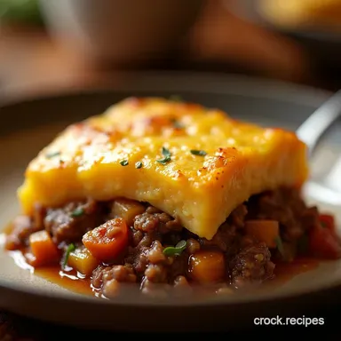 The Cottage Comfort Pie Smoked Gouda Ground Beef Dinner Recipes Recipe Card