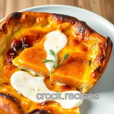 Smoked Salmon Dutch Baby: Fab Brunch Food Ideas! Recipe Card