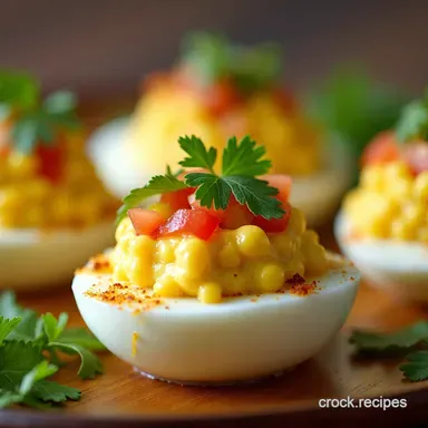 Easy Mexican Street Corn Deviled Eggs Recipe