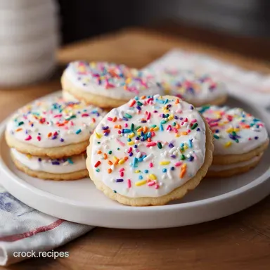 Birthday Cake Cookies: Soft Batch Funfetti Recipe in 25 Minutes Recipe Card