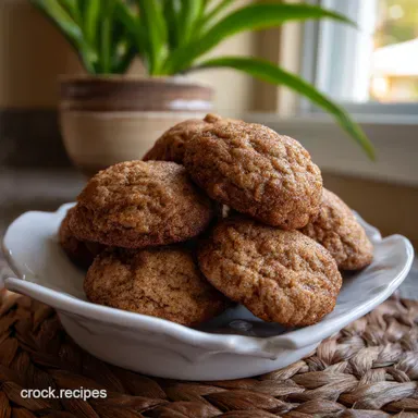 Cinnamon Applesauce Cookies Soft Cookie Recipe: Velvety Crumb Recipe Card