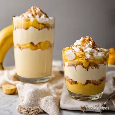 Southern Belle Banana Pudding Parfait Easy Recipe Recipe Card