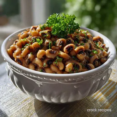 Southern Black Eyed Peas Recipe A: Velvety & Smoky Recipe Card