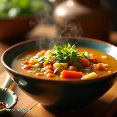 Speedy Savoury Chinese Mixed Vegetable Soup Recipe Recipe Card