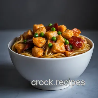 Speedy Sesame Chicken Stir Fry Noodles (Takeout Taste!) Recipe Card