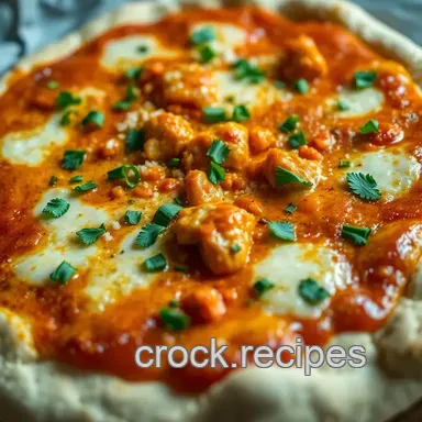 Spicy Buffalo Chicken Pizza Recipe: My Family's Favorite Treat Recipe Card