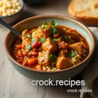 My Comforting Savory Stew Spicy Chicken with Quinoa: The Best Cozy Dinner Recipe Card