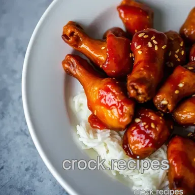 Spicy Korean Chili Flakes Chicken Wings with Sweet Sesame Lime Glaze Recipe Card