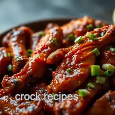 Spicy Korean Chili Flakes Chicken Wings with Sweet Sesame Lime Glaze