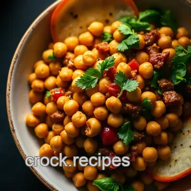 How to Make a Spicy Mediterranean Chickpea Bowl Like Christina Khalil! Recipe Card