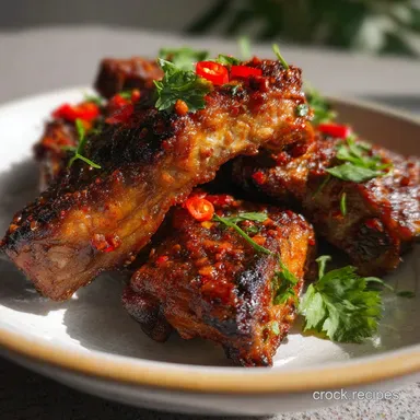 Spicy Pork Ribs: Fork-Tender & Caramelized