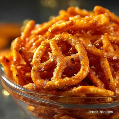 Easy Sweet Salty Halloween Snack Mix Spooktacular Recipe Card