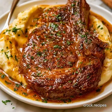Steak and Mashed Potatoes in 30 Minutes Recipe Card