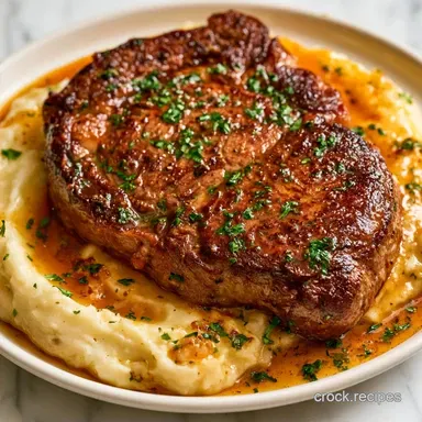 Steak and Mashed Potatoes in 30 Minutes