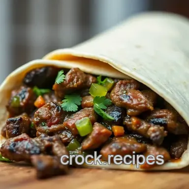 Steak Burrito Bliss: An Easy and Flavor-Packed Fiesta Wrap