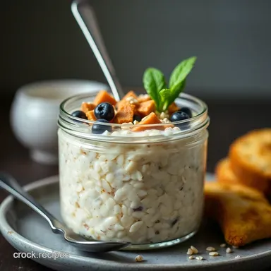 Steel-Cut Overnight Oats: No-Fuss Breakfast Magic! Recipe Card