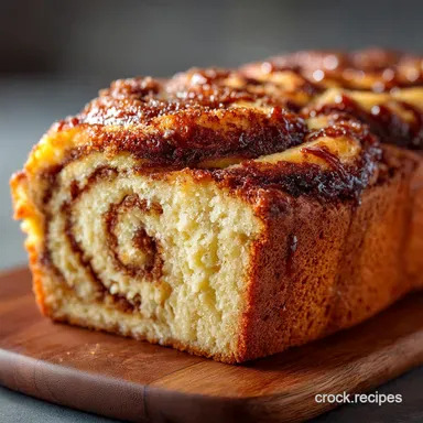 The Morning Glory Loaf Sticky Cinnamon Swirl Quick Bread Recipe Recipe Card