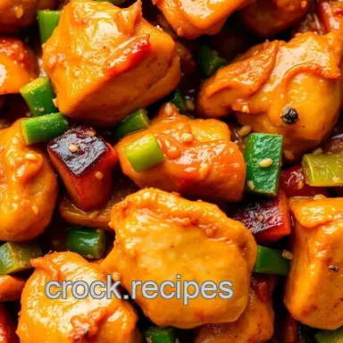 My Family's Favorite Sizzling Stir-Fry Chicken with Bold Flavors Recipe Card