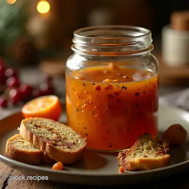 Stollen Spice Christmas Jam Aromatic Zesty Preserve Recipe Recipe Card