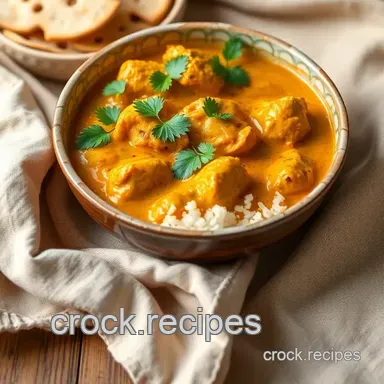 My Grandmother's Stovetop Chicken Korma - Healthy & Fragrant Magic! Recipe Card