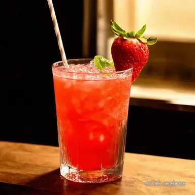 Strawberry Mojito Drink My Easy Refreshing Summer Bliss Recipe Card