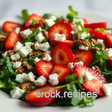 Strawberry Salad Recipe: My Family' s " Fields Forever" Twist!