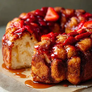 Strawberry Monkey Bread: Easy Pull-Apart Dessert Bread in Under an Hour