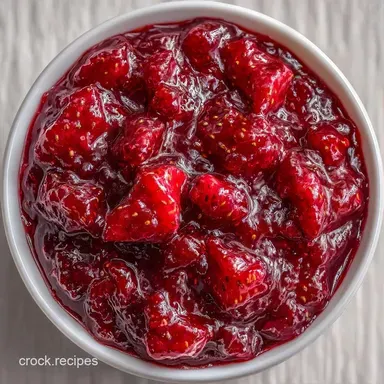 Strawberry Rhubarb Jam in 50 Minutes Recipe Card