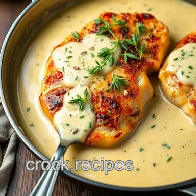 Discover My Ultimate Pan-Seared Chicken with Creamy Tarragon Sauce Recipe Card