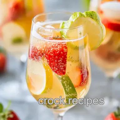 Summer Breeze White Sangria Recipe - So Refreshing! Recipe Card