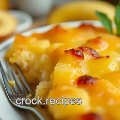 Sunshine Pineapple Casserole: Sweet Southern Comfort! Recipe Card