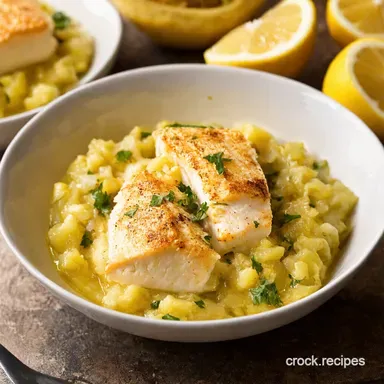 Sunshine Sea Easy Lemon Garlic Butter Cod Bowls Recipe Card