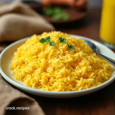 Sunshine Turmeric Rice: Easy & Flavorful Side Dish