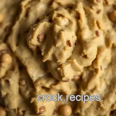 Sweet & Nutty Chickpea Cookie Dough Recipe: Guilt-Free Indulgence! Recipe Card