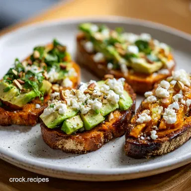 Sweet Potato Toast: Savory Sweet Two-Way Recipe Recipe Card