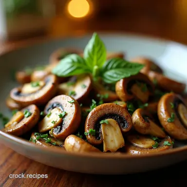 Ultimate Tangy Herb Marinated Mushrooms Recipe Easy Prep Recipe Card