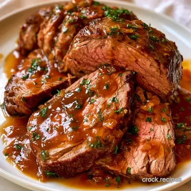Recipe for a Pot Roast in 4 Hours Recipe Card