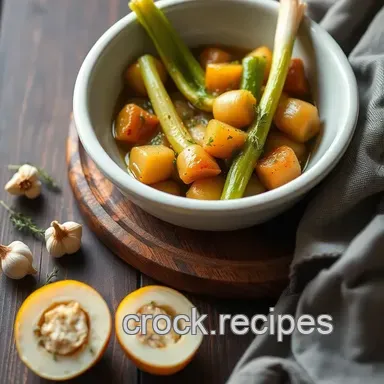 The Ultimate Comfort: Braise Leeks with Garlic & Thyme Flavor! Recipe Card