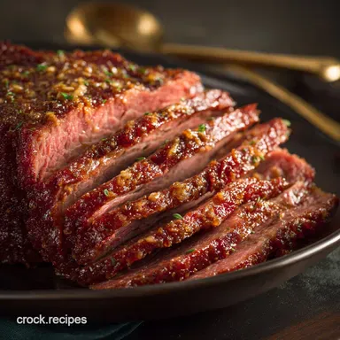 Foolproof Crock Pot Corned Beef Guaranteed ForkTender Brisket Recipe Card