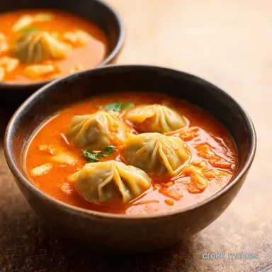 Easy Thai Red Curry Dumpling Soup A 35Minute Wonder Recipe Card