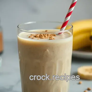The Elvis Smoothie: Peanut Butter Banana Bliss Recipe Card