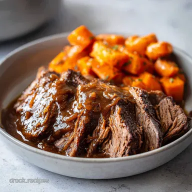 The Perfect Crock Pot Roast with Gravy