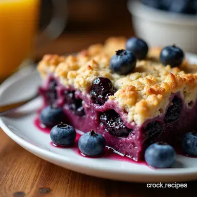 The Sunday Best Easy Blueberry Baked Oatmeal Recipe A Proper Warm Hug Recipe Card
