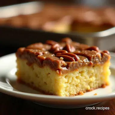 The Ultimate Butter Pecan Praline Poke Cake Recipe Recipe Card