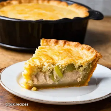 Chicken and Leek Pie Ultimate Comfort Food Recipe Recipe Card
